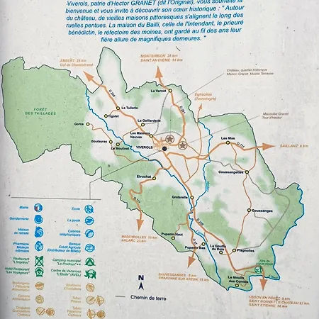 Caravane Vintage Insolite Avec Jacuzzi Au Calme Sauvessanges